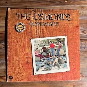Homemade Vinyl Record by The Osmonds MGM Records LP 1971
